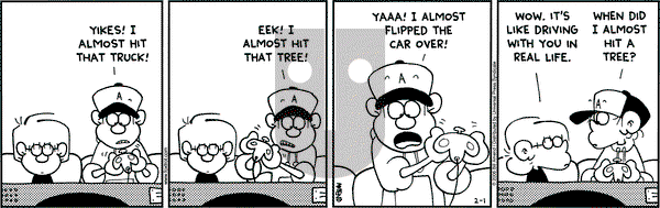 FoxTrot on Wednesday February 1, 2006 Comic Strip