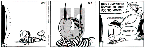 Grand Avenue on Friday November 1, 2002 Comic Strip