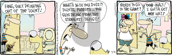 The Duplex on Wednesday July 4, 2001 Comic Strip