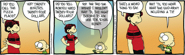 The Buckets on Wednesday December 7, 2016 Comic Strip
