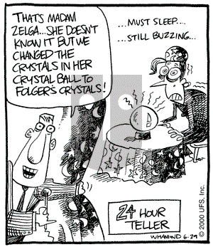 Reality Check on Thursday June 29, 2000 Comic Strip