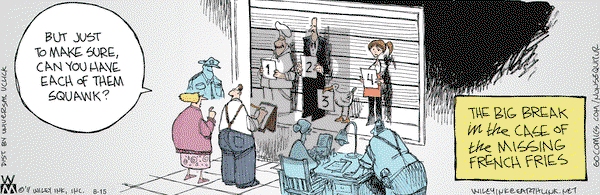Non Sequitur on Saturday August 15, 2015 Comic Strip