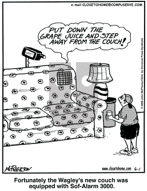 Close to Home on Thursday June 1, 2000 Comic Strip