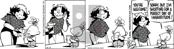 Rose is Rose on Saturday October 7, 2000 Comic Strip