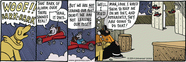 Overboard on Thursday September 18, 2014 Comic Strip