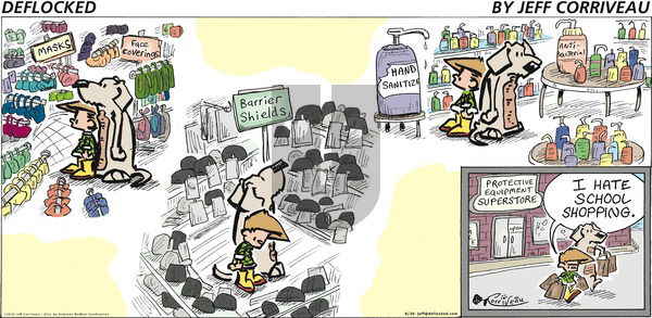 DeFlocked on Sunday September 20, 2020 Comic Strip