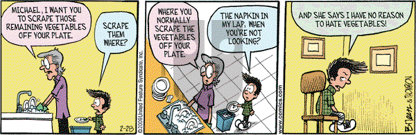 Grand Avenue on Saturday February 28, 2009 Comic Strip