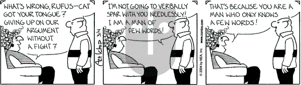 The Born Loser on Thursday March 4, 2004 Comic Strip