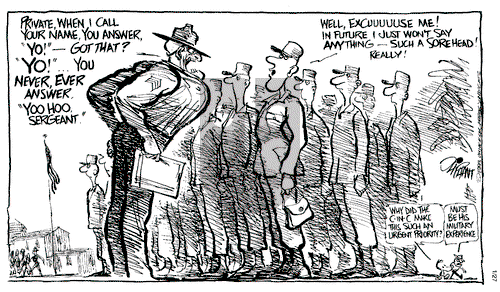 Pat Oliphant on Wednesday January 27, 1993 Comic Strip