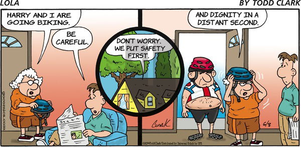 Lola on Sunday June 8, 2014 Comic Strip