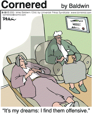 Cornered - Wednesday September 19, 2001 Comic Strip