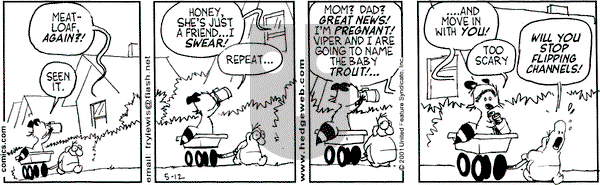 Over the Hedge on Saturday May 12, 2001 Comic Strip