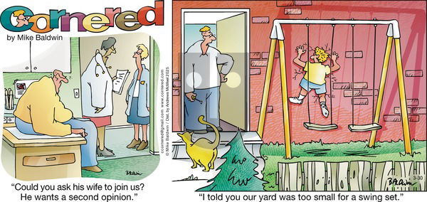 Cornered on Sunday March 30, 2025 Comic Strip
