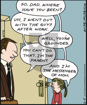 Real Life Adventures on Tuesday February 5, 2013 Comic Strip