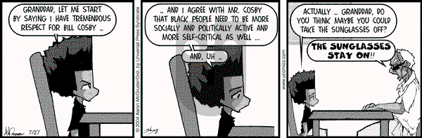 The Boondocks on Tuesday February 28, 2012 Comic Strip