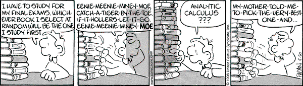 Drabble on Wednesday May 20, 1998 Comic Strip