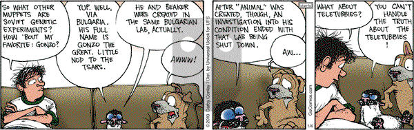 Get Fuzzy on Friday January 4, 2013 Comic Strip