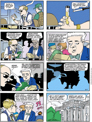 Doonesbury - Sunday October 7, 2001 Comic Strip
