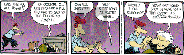 The Buckets on Wednesday July 7, 2021 Comic Strip