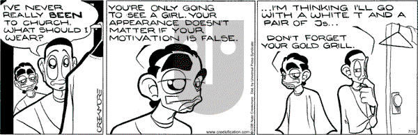 Maintaining - Saturday July 19, 2008 Comic Strip