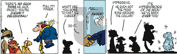 Over the Hedge on Wednesday November 6, 2013 Comic Strip