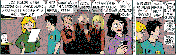 Luann on Saturday March 15, 2025 Comic Strip