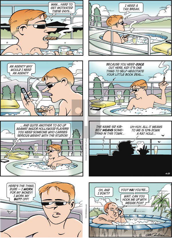 Doonesbury on Sunday April 29, 2012 Comic Strip