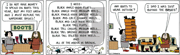 Cathy Classics - Tuesday October 14, 2008 Comic Strip