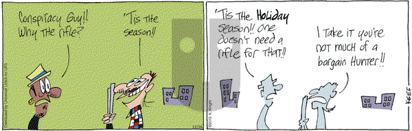 The Knight Life on Thursday December 26, 2013 Comic Strip