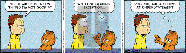 Garfield on Saturday May 21, 2016 Comic Strip