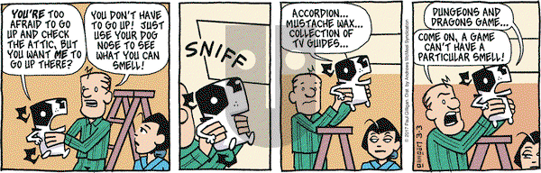 Pooch Cafe on Friday March 3, 2017 Comic Strip