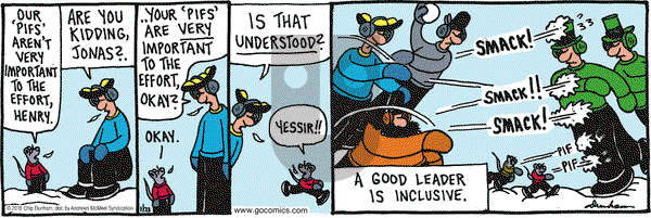 Overboard on Tuesday January 23, 2018 Comic Strip