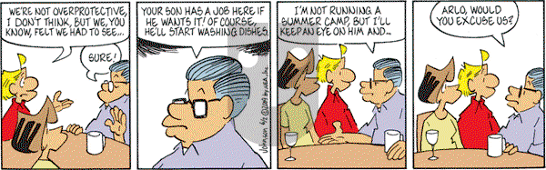 Arlo and Janis on Saturday July 4, 2009 Comic Strip
