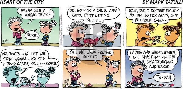 Heart of the City on Sunday April 19, 2015 Comic Strip
