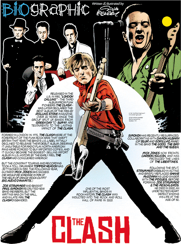 Biographic on Sunday September 2, 2007 Comic Strip