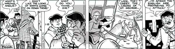 Alley Oop on Saturday January 18, 2003 Comic Strip
