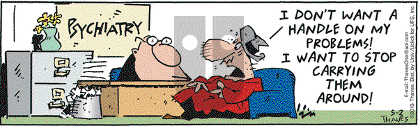 Frank and Ernest on Thursday May 2, 2013 Comic Strip