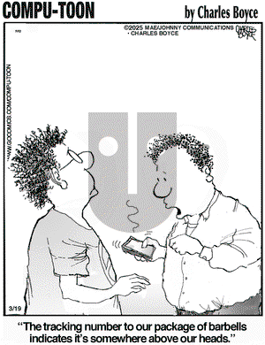 Compu-toon on Wednesday March 19, 2025 Comic Strip