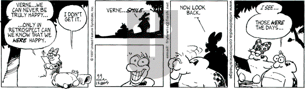 Over the Hedge on Tuesday September 9, 1997 Comic Strip