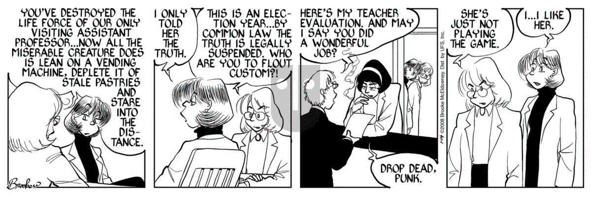 9 Chickweed Lane - Monday January 14, 2008 Comic Strip