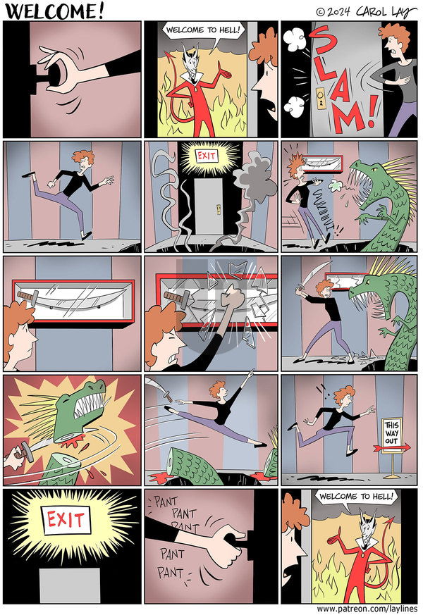 Lay Lines on Monday November 11, 2024 Comic Strip
