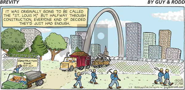 Brevity on Sunday July 9, 2006 Comic Strip