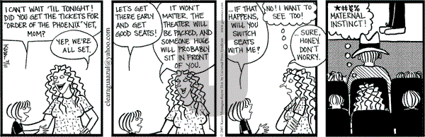 Clear Blue Water on Thursday August 23, 2007 Comic Strip