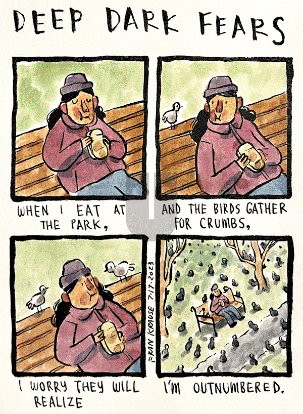 Deep Dark Fears on Thursday November 2, 2023 Comic Strip
