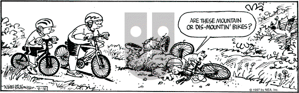Betty on Saturday August 16, 1997 Comic Strip