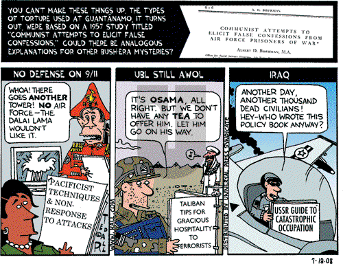Ted Rall on Saturday July 12, 2008 Comic Strip