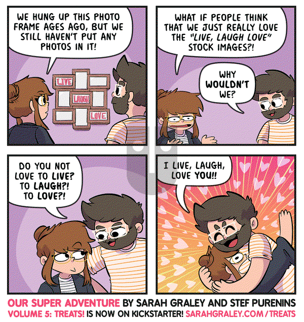 Our Super Adventure on Monday April 7, 2025 Comic Strip