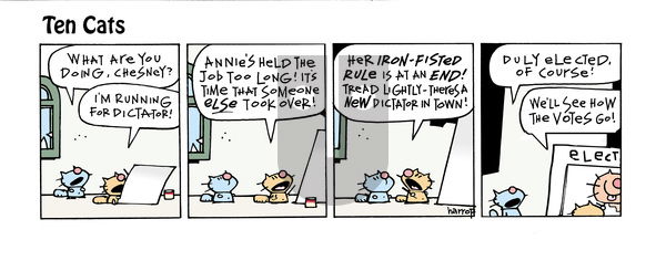 Ten Cats - Tuesday December 6, 2022 Comic Strip