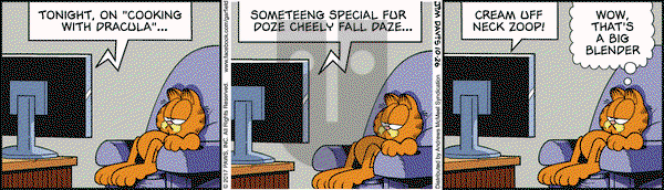 Garfield on Thursday October 26, 2017 Comic Strip
