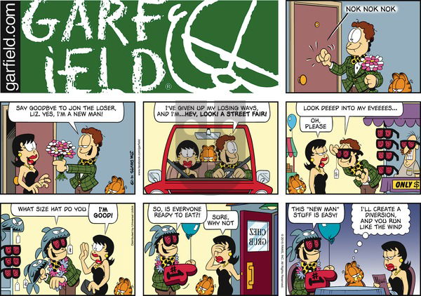 Garfield on Sunday April 19, 2015 Comic Strip